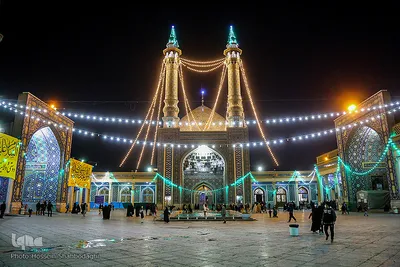 میلاد امام علی(ع) در حرم کریمه اهل‌بیت (س)