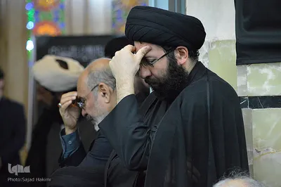 مراسم چهلمین روز ارتحال آیت الله هاشمی شاهرودی در قم
