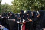 برگزاری مراسم نیایش در گلستان شهدای اصفهان به نیت پیروزی مقاومت فلسطین