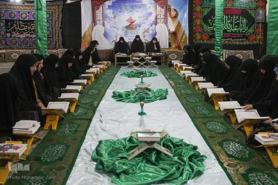 محفل انس با قرآن در حسینیه چهاده معصوم-مشهد