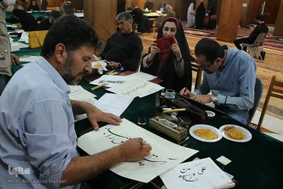 «مشق قدر» هنرمندان استان فارس در شب قدر‎‎