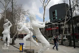 هنرهای محیطی نوروز ۹۶ در تهران