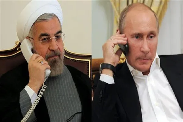 Llamada telefónica entre Putin y el presidente iraní Rohani
