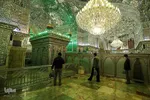 قرائت دعای کمیل در حرم شاهچراغ (ع)