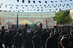 عکس | اجتماع باشکوه عزاداران حسینی در شهر دلبران