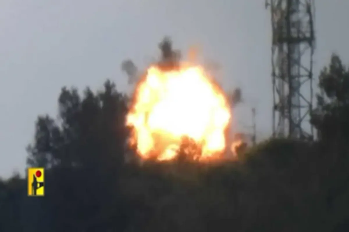 Drone Hizbullah Hantam Pusat Komando Israel di Kfar Giladi