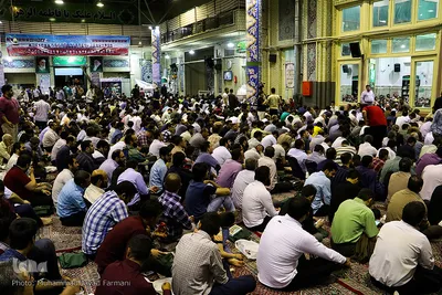 اولین دعای کمیل ماه مبارک رمضان در مسجد ارک