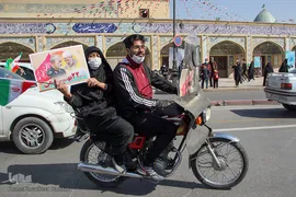 جشن ۴۳ سال استقامت و عزت در سومین حرم اهل بیت (ع)