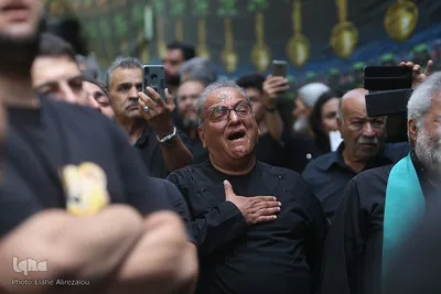 عزاداری عاشورا در چهارراه گلوبندک