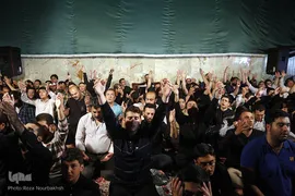مراسم دعای عرفه در حسینیه حق شناس