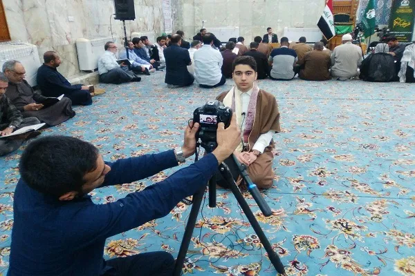 دعوتی که همراه با اجرای تلاوت در کربلا اجابت شد