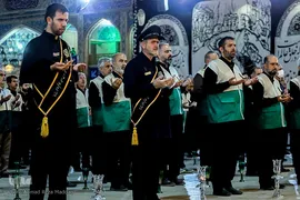 آئین شام غریبان امام رضا(ع) در حرم مطهر شاهچراغ(ع)