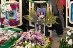 مراسم چهلم شهدای حوادث دی‌ماه در گلستان شهدای اصفهان