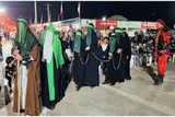 بازآفرینی جان‌سوز کاروان اسارت در موکب «شین»