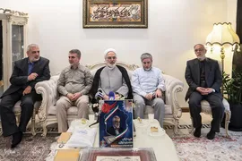 دیدار جامعه قرآنی با خانواده شهید طهرانچی