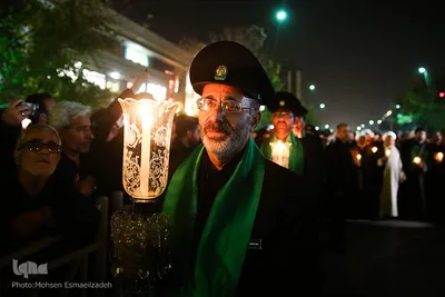 مراسم شام غریبان امام رضا(ع) در حرم مطهر رضوی