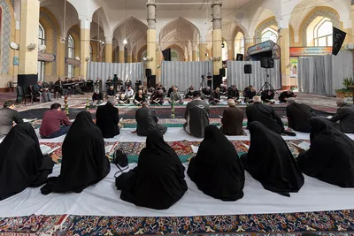 جزء خوانی قرآن در مصلی کرج‎