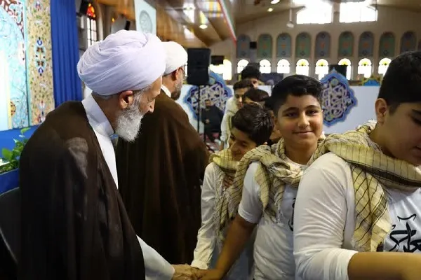 آیین عمامه گذاری طلاب مازندرانی در ساری