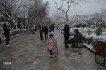 آشتی اصفهان با برف