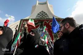 جشن پیروزی انقلاب اسلامی در میدان آزادی