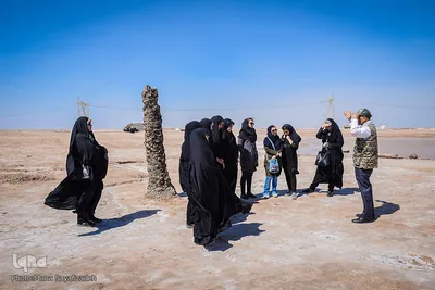 زائران در مناطق عملیاتی جنوب کشور