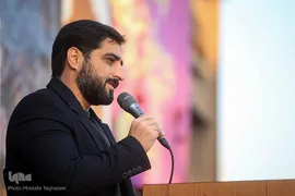 مجید بنی فاطمه در جشن عید بیعت در میدان امام حسین(ع) تهران