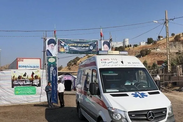 ارائه خدمات درمانی به ۱۷۵ زائر اربعین در کردستان