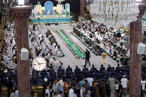 العتبة الحسينية تختتم فعالياتها القرآنية الرمضانية في العراق 