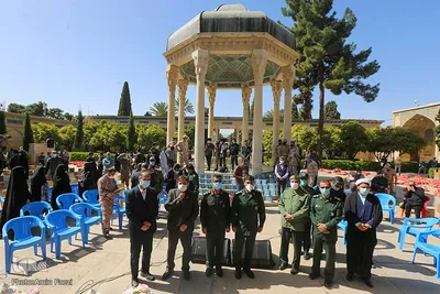 رزمایش کمک مومنانه در جوار حافظیه شیراز