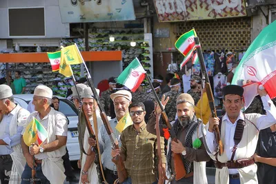 خروش «جان‌فدایان ایران امام رضایی» در شیراز