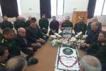 اولین سالگرد شهادت سردار حمایت همایون در شهرستان گرمی