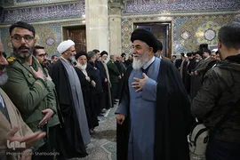 مراسم یادبود آیت‌الله سید محمد شاهچراغی در قم