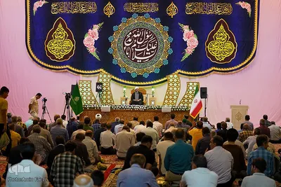 حرم مطهر شاهچراغ(ع) غرق شادی میلاد پیامبر مهربانی‌ها‎