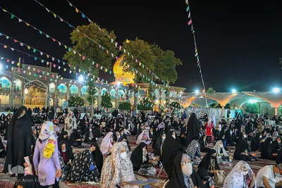 میلاد امام رضا در حرم شاهچراغ(ع)