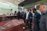 حضور پرشور مردم ملایر در پای صندوق های رأی‎