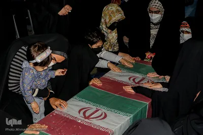 مراسم سوگواری دهه فاطمیه در معراج شهدا‎‎