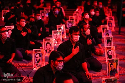 مراسم عزاداری ایام محرم در هیئت مصباح الهدی شیراز