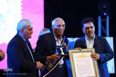آیین نکوداشت خیّر ملی مدرسه ساز مردانی آذر‎