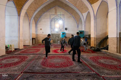 مراسم اعتکاف در مسجد جامع عتیق اصفهان