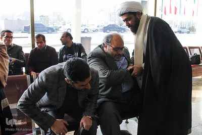  استقبال از «حسین پورکویر» در مشهد
