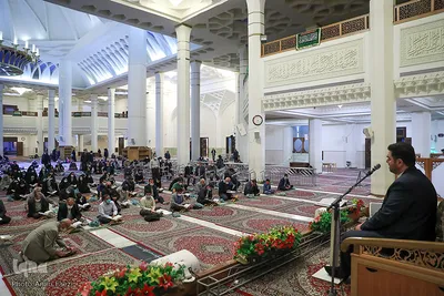 محفل انس با قرآن در حرم شاهچراغ(ع)