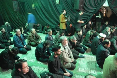 مراسم استقبال از پیکر مطهر شهید گمنام در دانشگاه تبریز