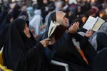زمزمه دعای عرفه در قزوین