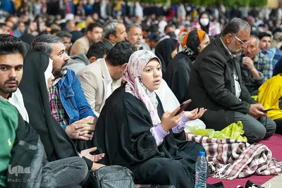 تحویل سال نو در حرم شاهچراغ(ع)