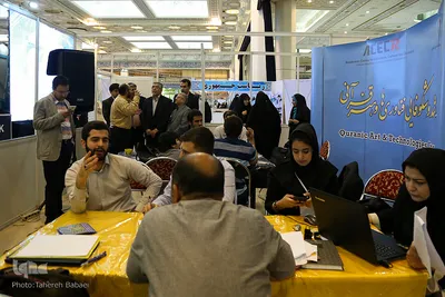 بازدید حمیدرضا طیبی از نمابشگاه قرآن کریم