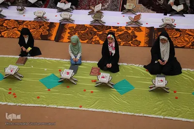 جزءخوانی قرآن کریم در شهرستان اهر