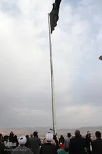 اهتزاز پرچم حسینی در شهرکرد