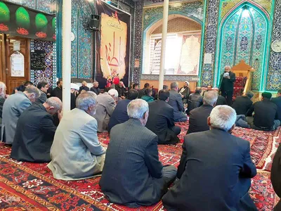مراسم عزاداری شهادت حضرت زهرا(س) در مساجد اهر