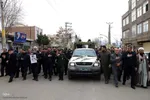 مراسم تشییع و تدفین شهید "احسان غمی تازه کندی" اولین شهید اهری جنگ رمضان در اهر