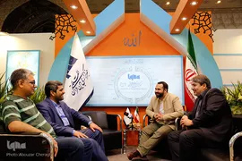 غرفه ایکنا در بیست و سومین نمایشگاه بین‌المللی مطبوعات 